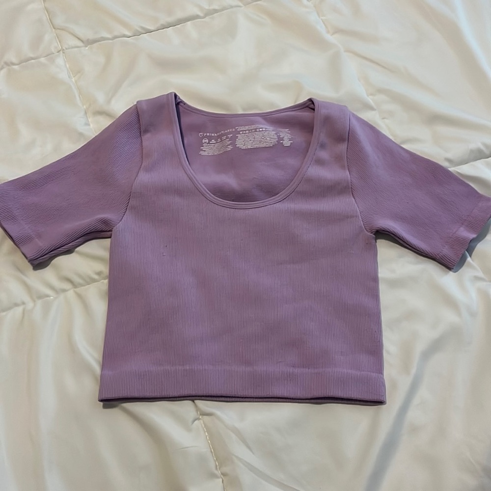 Primark ribbed crop top, in good quality, thick